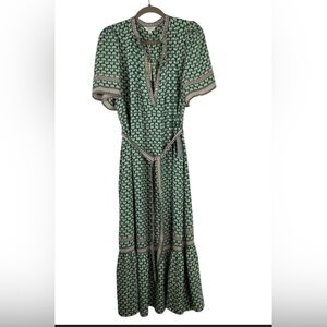 Max Studio Women’s Short Sleeve Maxi Dress (missing Belt) (499)